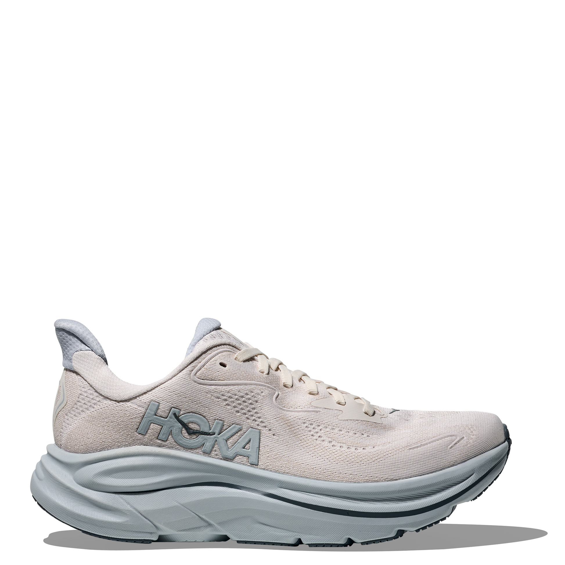 Hoka running shoe on a white background