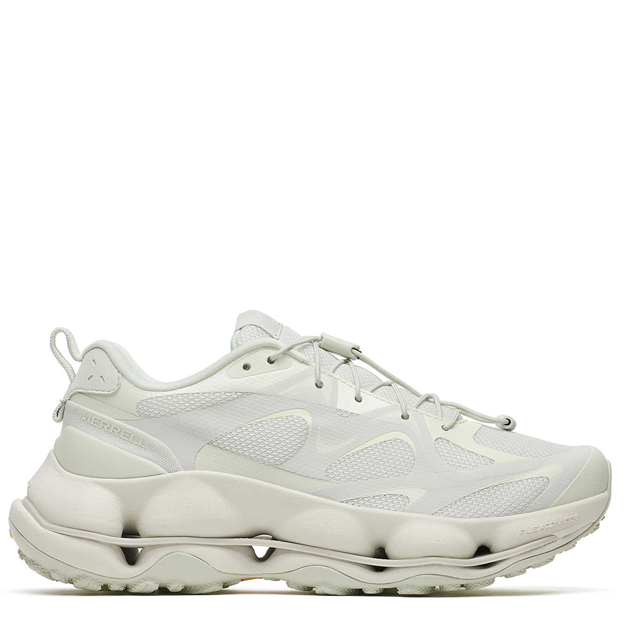 White sneaker on a white background